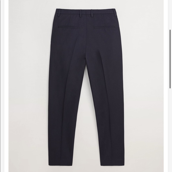 ZARA Mens Cotton - Linen Blend Suit Trousers [LAST ONE] - Picture 3 of 8